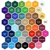 Company Name 2 Lines + 5 Location Or Regulation Numbers Trucking Themed Decals Lettering (USDOT, MC, GVW, CA), 2 Pack