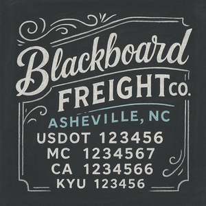 Custom Designed Truck Door Decal With Company or Trucking Name, Location, USDOT, MC, CA, KYU or GVW Sticker Sign For Compliance (2-Pack)