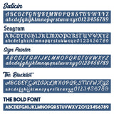 1 Line of Text Decal (Set of 2)
