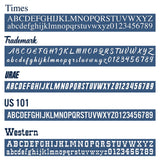 TXDOT Number Truck Decal (Set of 2)
